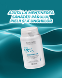 Sebomax Hair Regrowth capsule împotriva căderii părului cu Biotina, Zinc și Seleniu